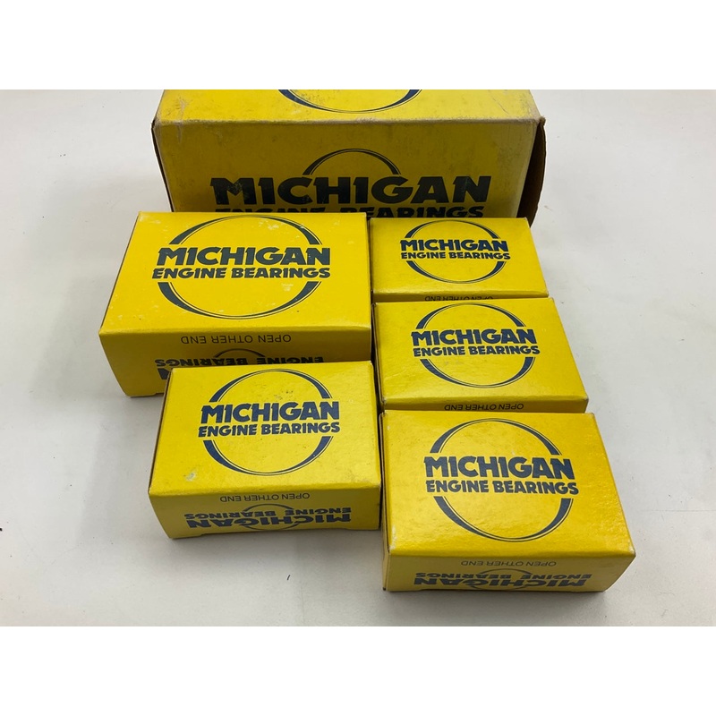 Michigan 2058P Main Bearings - Standard For Mitsubishi G32B G37B 4G61 4G64 G63B