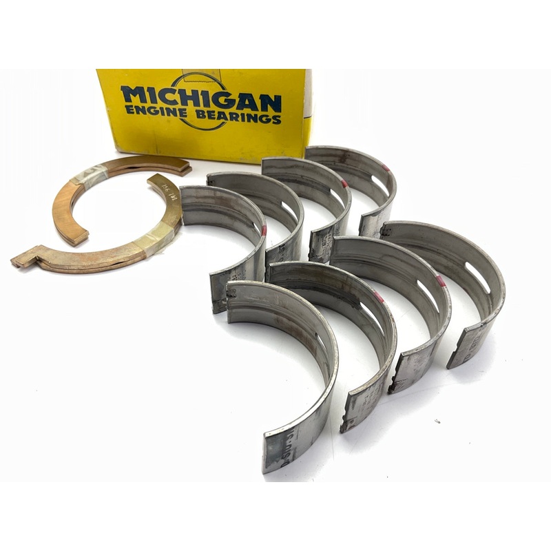 Michigan 2065TK Engine Main Bearings - Standard For 1975-1979 Ford Mercury 2.8L