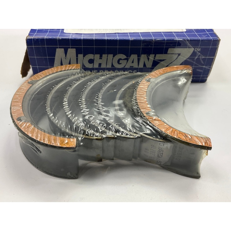 Michigan 2123P Engine Main Bearings - Standard 1982-1988 Ford 3.8L