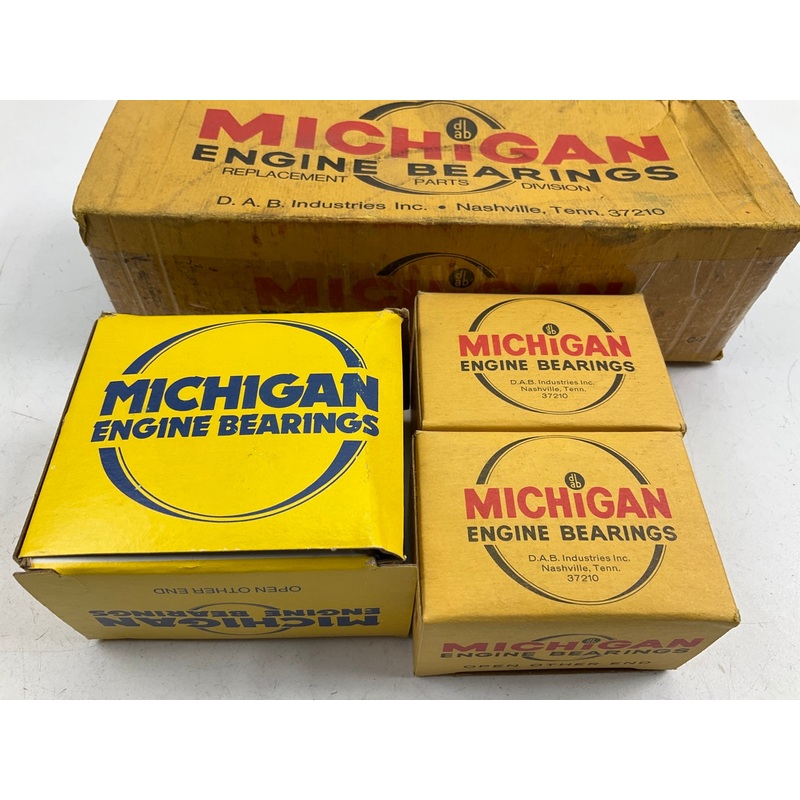Michigan 458-050 Engine Main Bearings .050'' For 1954-1969 Jeep 134