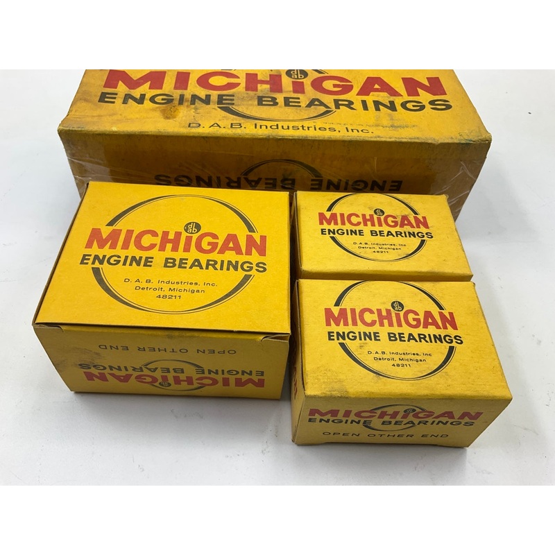 Michigan 797P Engine Main Bearings - Standard 1953-1967 Ford Tractor 134 144 172