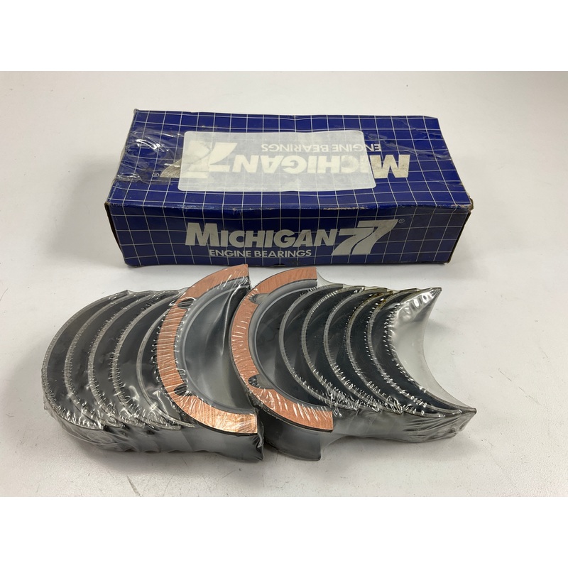Michigan MS-1389AL-10 Engine Main Bearings .010'' 1975-1983 Ford 200-L6 (7 MAIN)