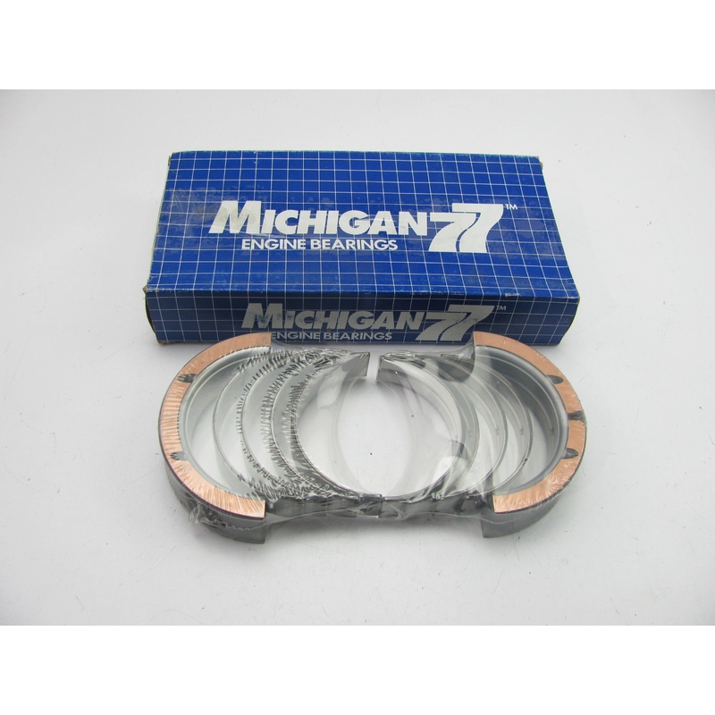 Michigan MS-1460P10 Engine Main Bearings .010'' 1975-82 International MV404 MV446