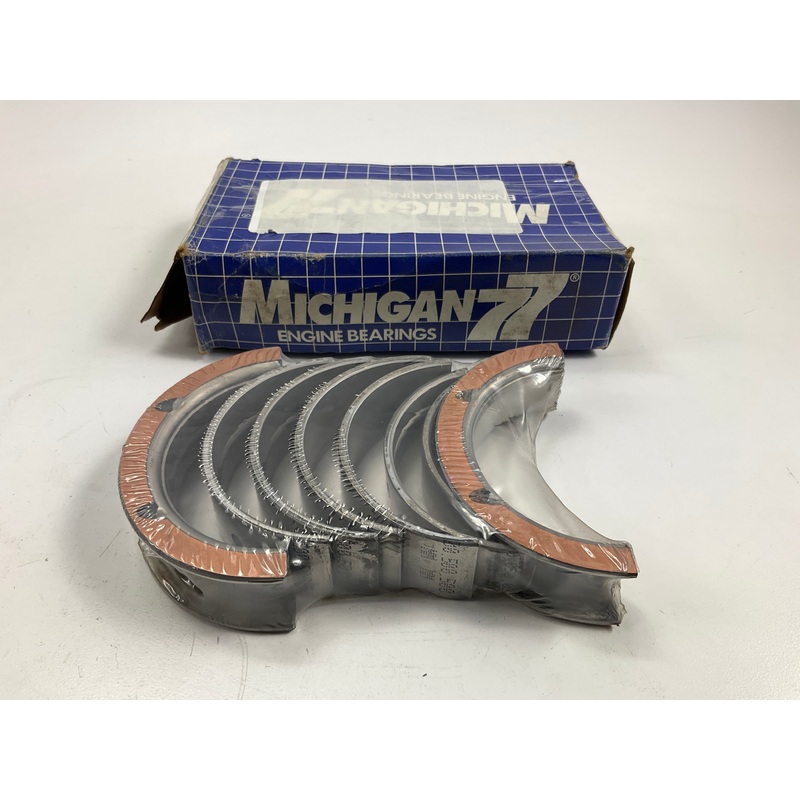 Michigan MS-1631P-50MM Engine Main Bearings .50mm 1985-1991 GM 2.8L 3.1L-V6