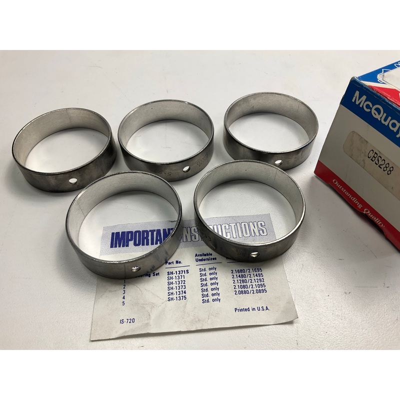 Mcquay-norris CBS288 Engine Camshaft Cam Bearings - Cadillac 4.1L 4.9L V8