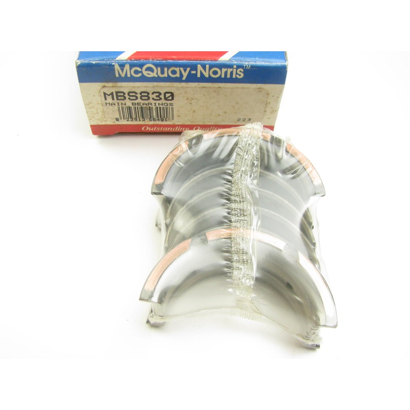 Mcquay-norris Main Engine Bearings STANDARD For 1973-1976 SUBARU 1.4L, 71-73 1.3