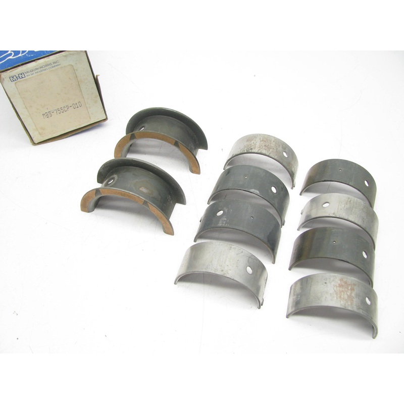 Mcquay-norris MBS-755CP-010 Main Bearings .010'' For 1968-74 Datsun 1.6L 1.8L-L4