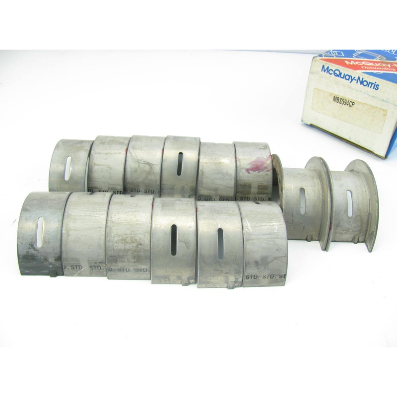 Mcquay-Norris MBS594CP Main Bearings - Standard 1964-1975 Ford 200-L6 (7 MAIN)