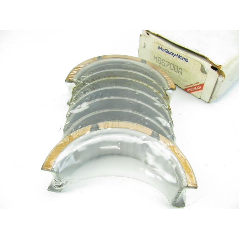 Mcquay-Norris MBS700A Main Bearings - Standard For 1960-1987 Dodge 225 Slant Six