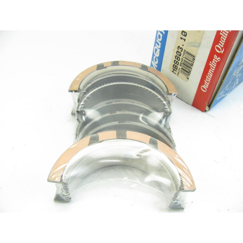 Mcquay-norris MBS803-10 Engine Main Bearings .010'' For 1987-2003 Dodge 3.9L-V6