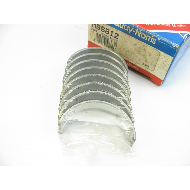 Mcquay-norris MBS812 Engine Main Bearings 1985-1992 GM 1.0L Suzuki Engine