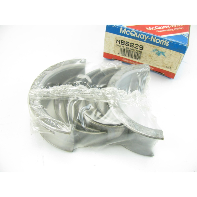 Mcquay-norris MBS829 Main Bearings For 1984-1991 Datsun 2960cc 6Cyl