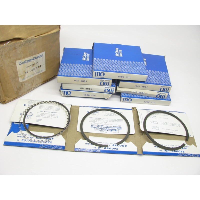 Mcquay-norris MQ1608 STD Piston Ring Set - 40203, 2M683, 9018KX, E233K,