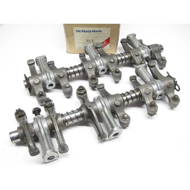 Mcquay-Norris RA-2 Complete Engine Rocker Arm Shafts - 1959-1962 Chevrolet 235