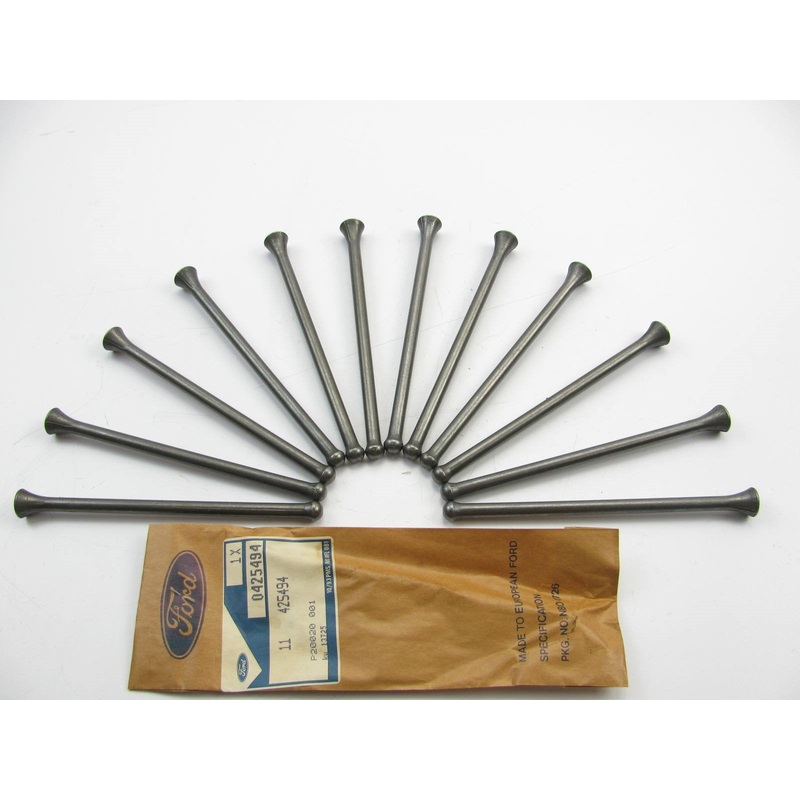 (12 PCS) - Genuine OEM Ford D2RY-6565-AMR Engine Push Rods Ford 156 171 177 V6