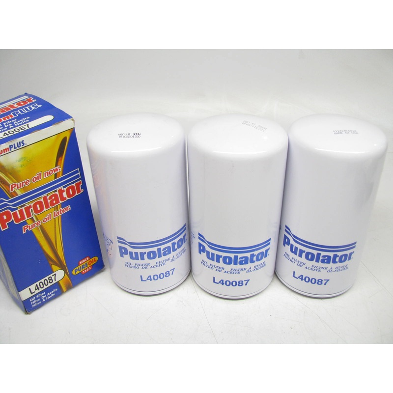 (3) Purolator L40087 Oil Filters Replaces PF1229 PF856L P559079 LFP6241 51789