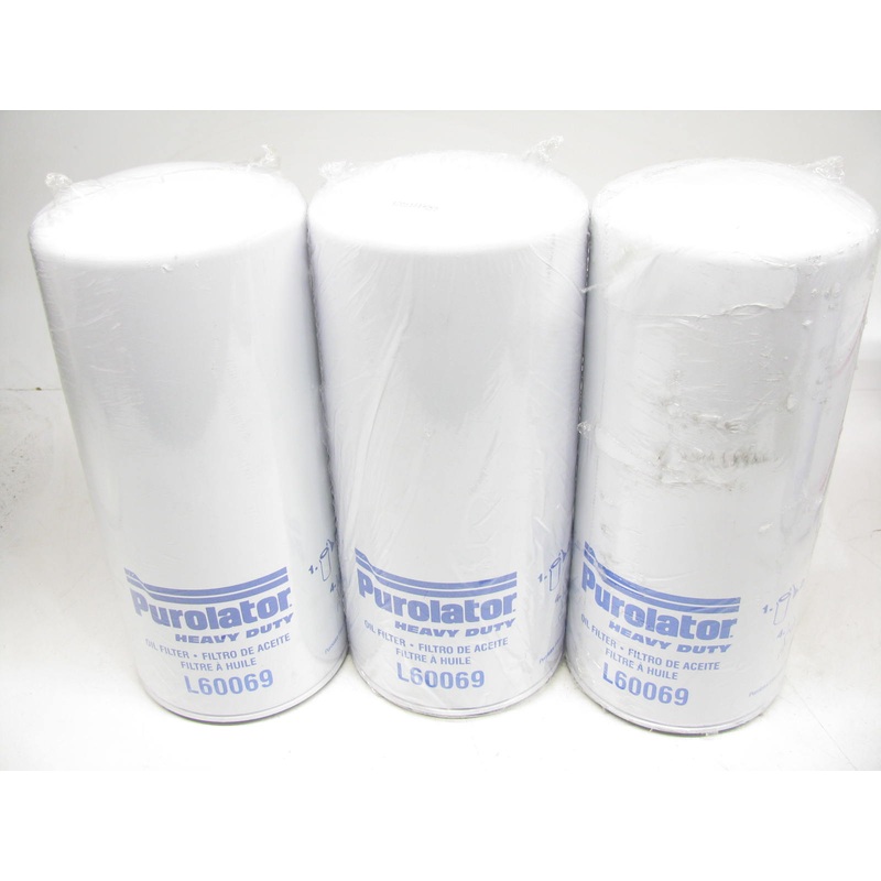 (3) Purolator L60069 Oil Filters - HD Spin-on Oil Filter