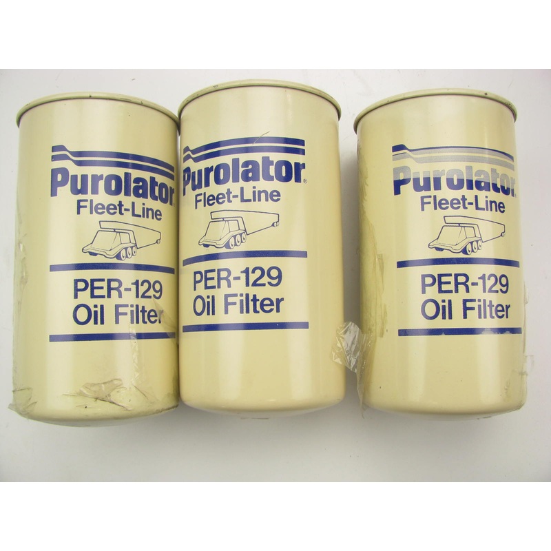 (3) Purolator PER 129 Oil Filter Replaces PH7136 51808 L49087 LK98T LF478 LF702