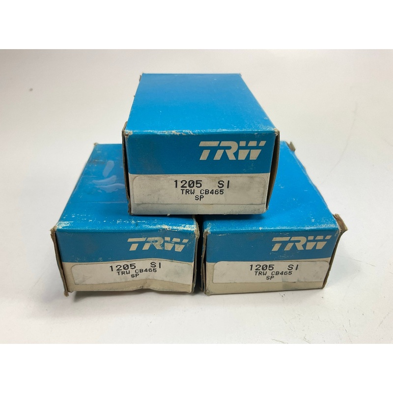 (3) TRW CB465 Connecting Rod Bearings STD Continental 226 227 244 245