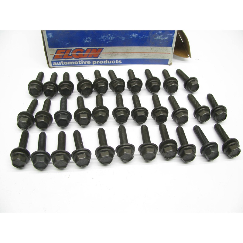 (32) Elgin RM-1741 Engine Rocker Arm Bolts - 1968-1977 Ford 302 351 V8 SBF