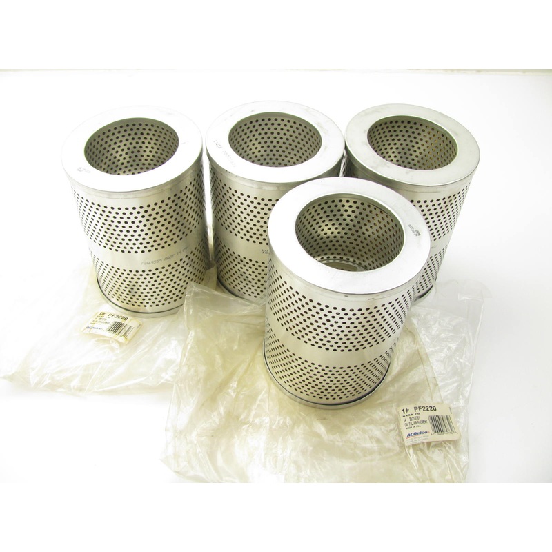 (4) Acdelco PF2220 Hydraulic Oil Filters Replaces: 1R-0735 P550523 51204 H40144