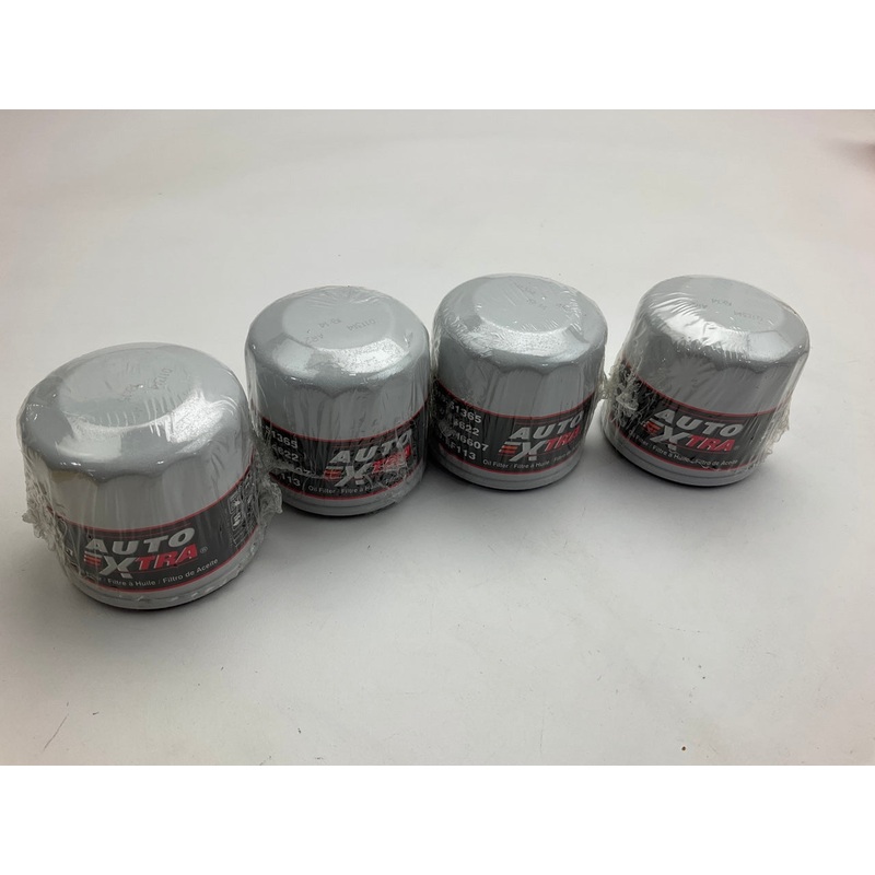 (4) Auto Extra 618-51365 Oil Filters Replaces HF742, AR94510, HF6184, HF742