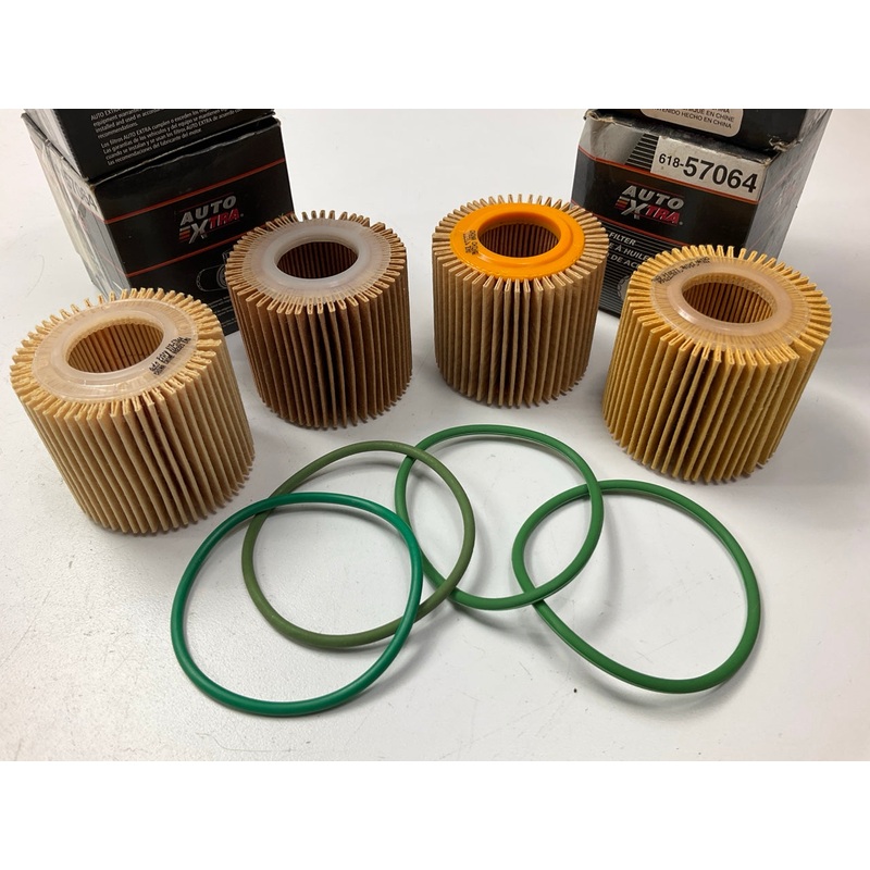 (4) Auto Extra 618-57064 Oil Filter Replaces CH10358 L16311 P980 LF640 P7454