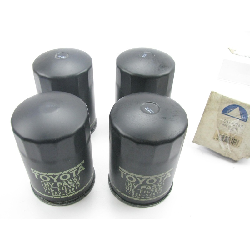 (4) Beck Arnley 041-0745 TOYOTA Engine Oil Filter - 15560-54010