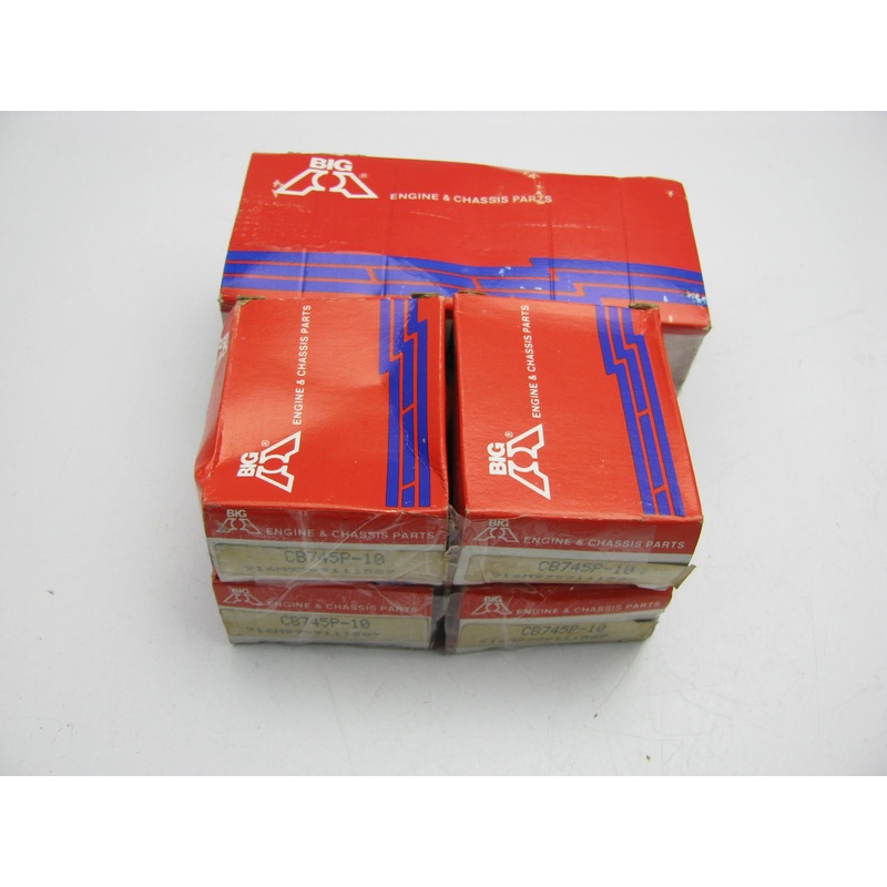 (4) Big A CB745P-10 Connecting Rod Bearings - .010'' Undersize