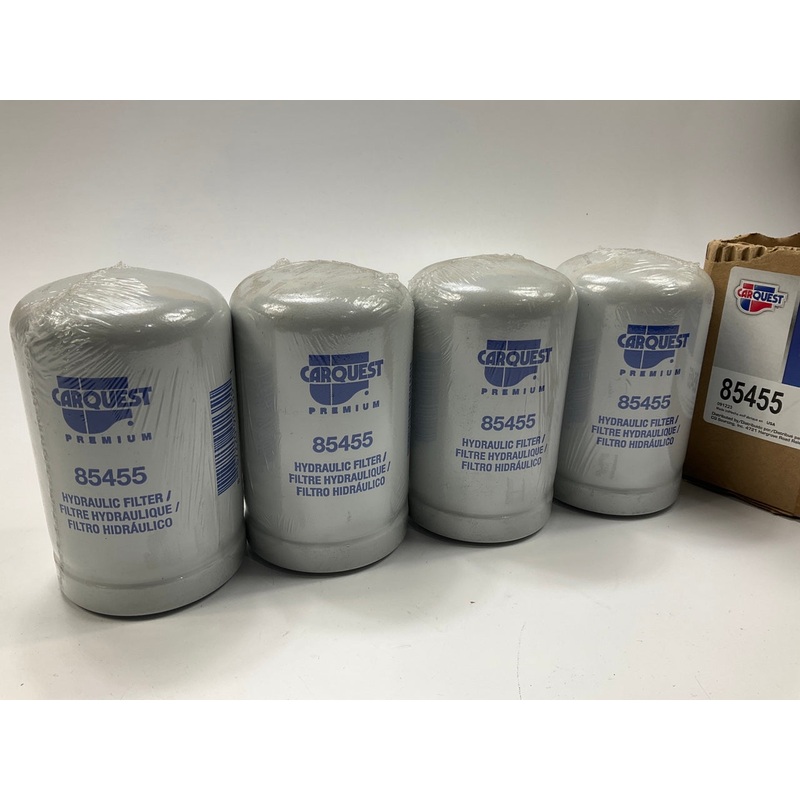 (4) Carquest 85455 Hydraulic Filter Replaces 51455 H35235 LFH4959 HF6552 P170786