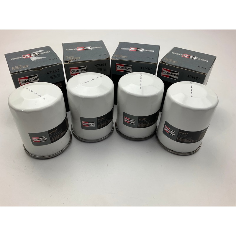 (4) Champion 47145T Oil Filters Replaces PF2228 94845246 57145XP 57145XP B4477