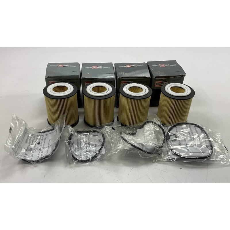 (4) Champion 55203T Engine Oil Filter
