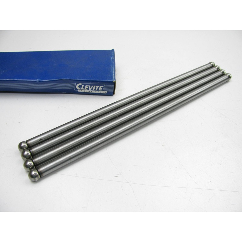 (4) Clevite 215-4153 Engine Push Rods For 1970-74 Jeep AMC 3.8L 4.2L 5.0L 6.4L