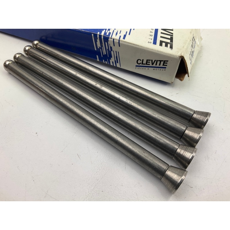 (4) Clevite 77 215-4187 Engine Push Rods For 1972-1990 Ford Mercury 2.8L 2.9L-V6