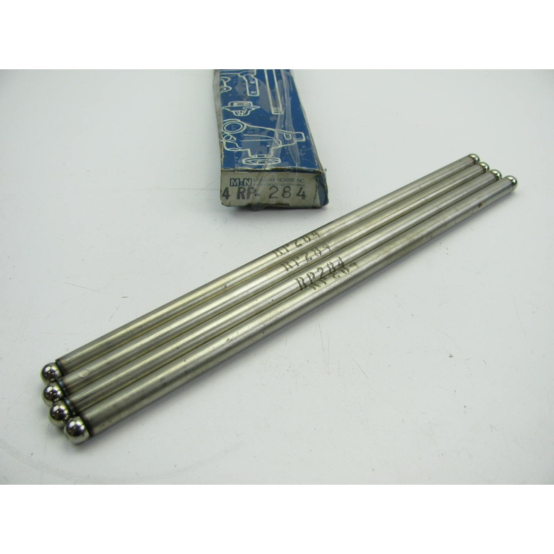 (4 ) Mcquay-norris RP-284 Engine Push Rods For 1980-1981 GM AMC 2.5L-L4