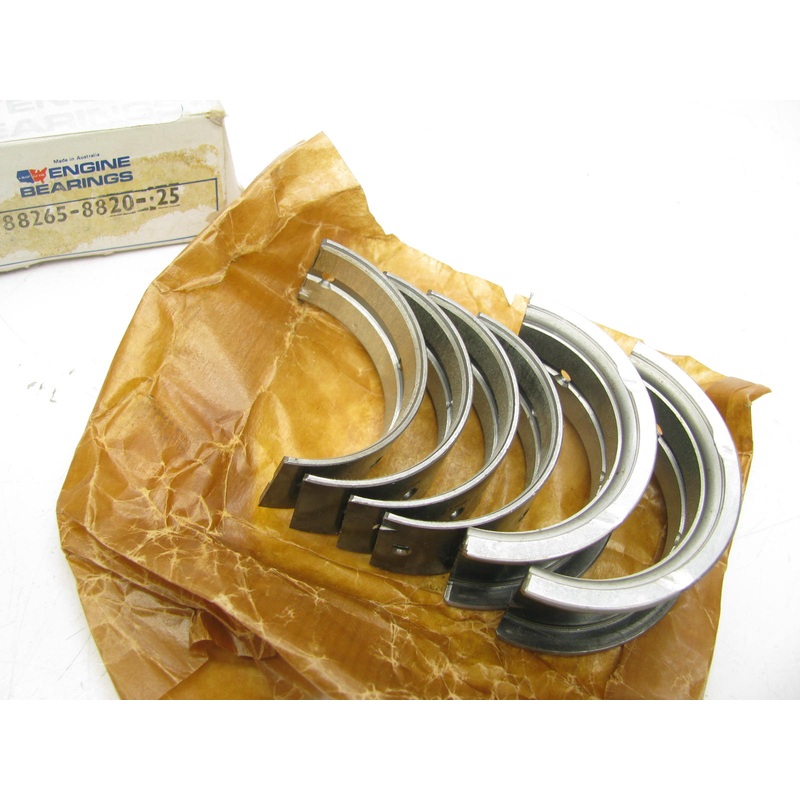 MAIN BEARING Set  .25mm FOR SUBARU EA63 1.4L OHV 8V Carb 1400 1973-1976