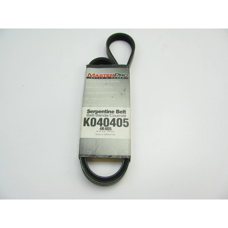 Master Pro K040405 Serpentine Belt - 0.56'' X 41.25'' - 4 Ribs