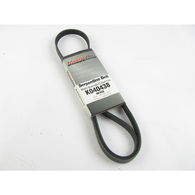 Master Pro K040438 Serpentine Belt