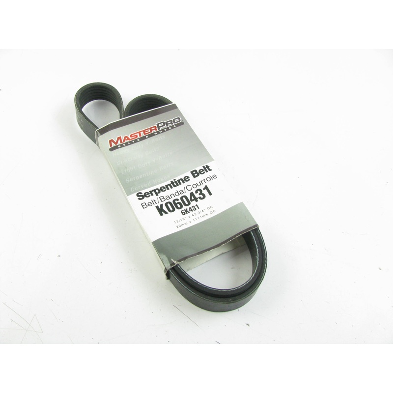 Master Pro K060431 Serpentine Belt