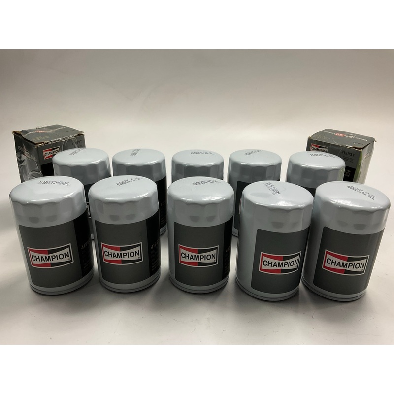 (10) Champion 41393T Engine Oil Filters