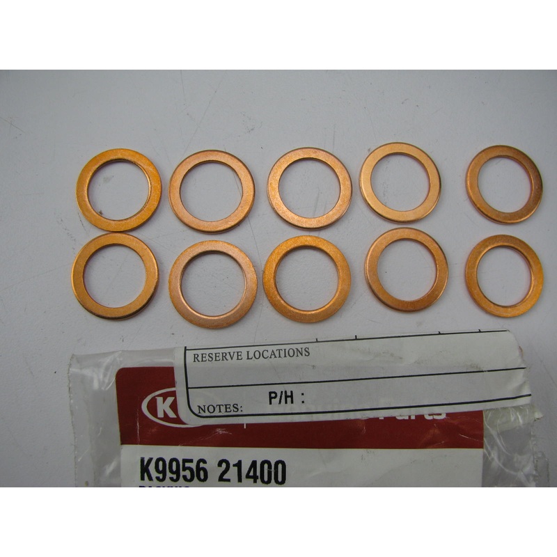 (10) NEW - OEM K995621400 Oil Drain Plug Gasket Genuine For KIA