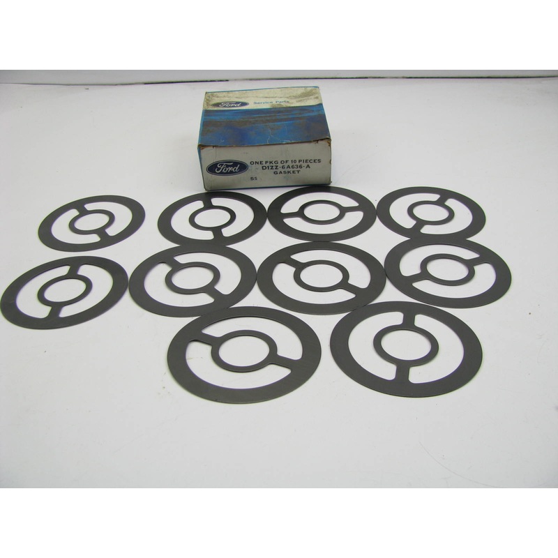 (10) NOS - OEM Ford D1ZZ-6A636-A Oil Cooler Gasket 1970-71 Mustang Boss 302 429