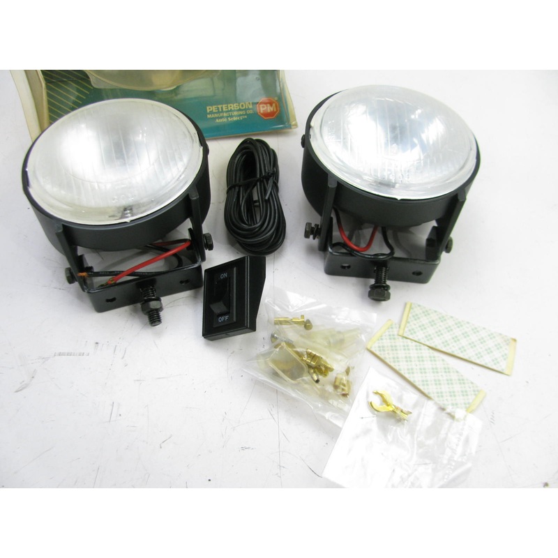 4'' Clear Round Driving Light Kit W/switch And Wiring Kit P-M   V563-1