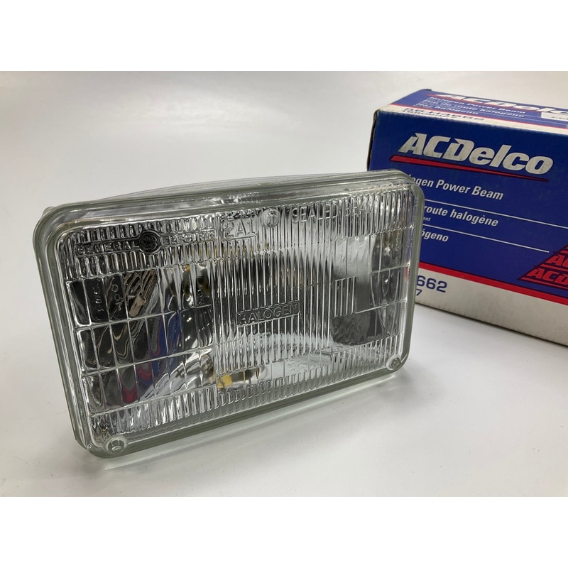 Acdelco 56-H4662 / GE H4656 Halogen 4x6 Low Beam Headlight For Four Bulb Cars