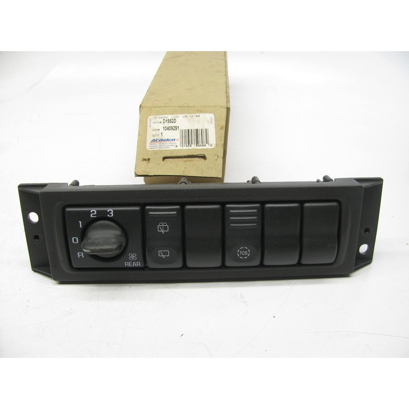 Acdelco D1952D REAR A/C Blower Climate Control Switch For 2000-03 Chevy Venture