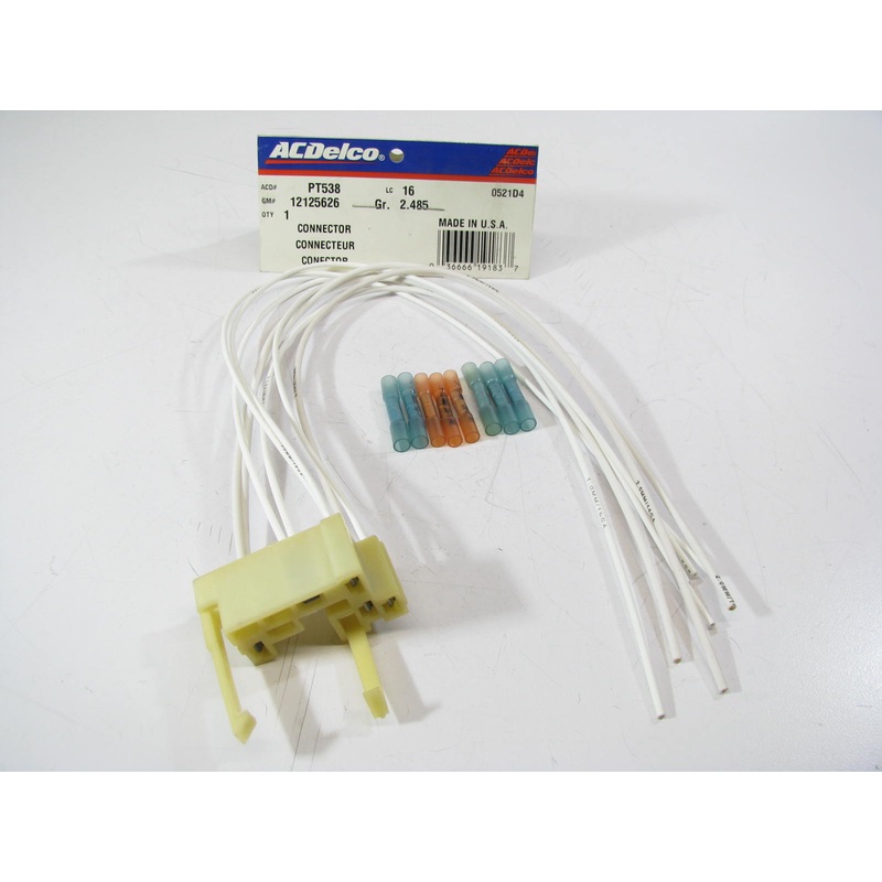 Acdelco PT538 8-Way  Interior Dome Lamp Connector - 12125626