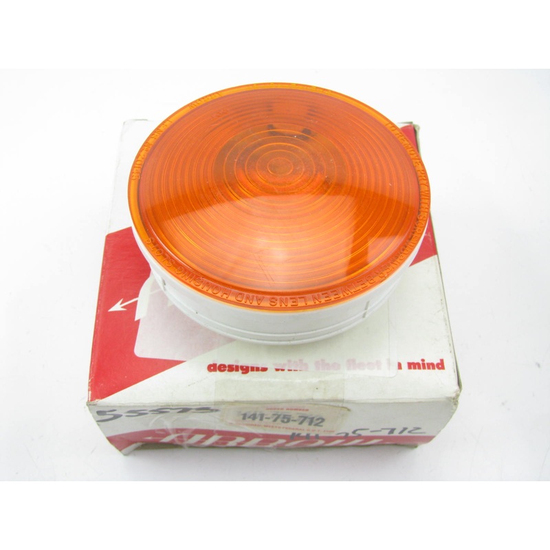 Arrow 141-75-712 Grommet Mount Turn Signal Light Lamp, 4-5/16'' OD