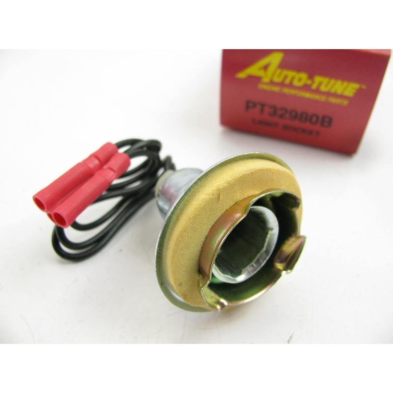 Auto Tune PT32980B Light Lamp Bulb Socket Holder Pigtail Light Bulb Connector