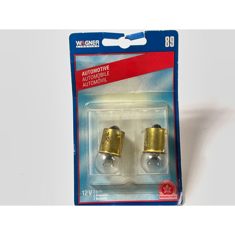 Wagner BP89 Courtesy Lamp Light Bulb 89 - 2 PACK