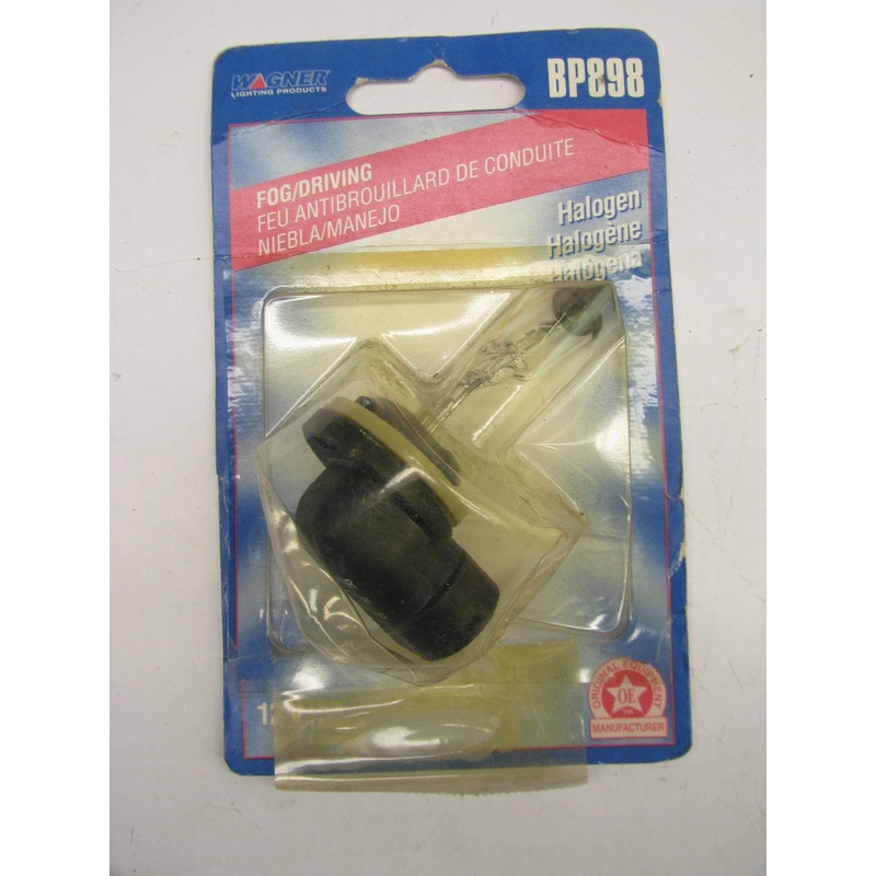 Wagner BP898 Fog Light Bulb  12V T-3 1/4 Bulb 13/32'' (10mm) Dia